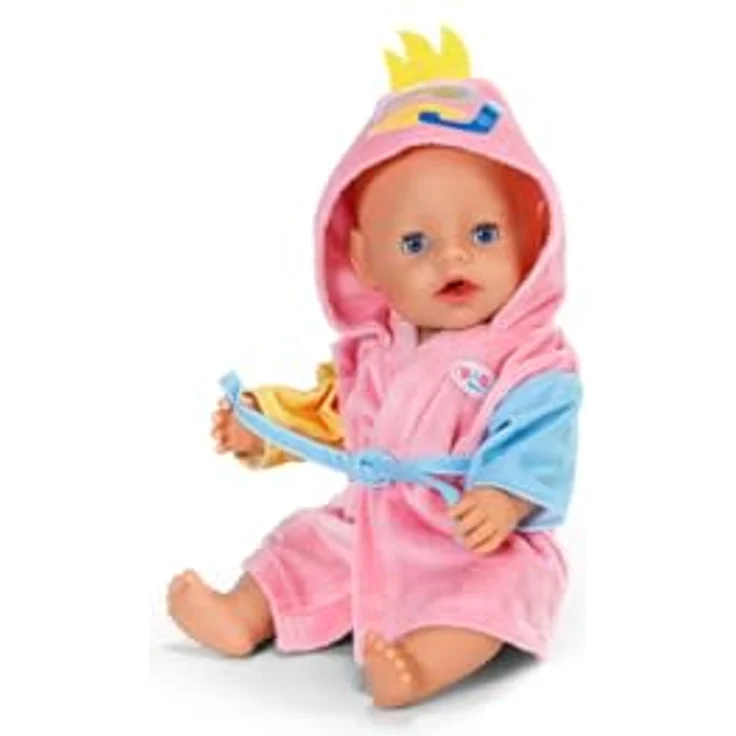 Baby Born Puppenkleidung Bademantel, 43 cm, mit Kleiderbügel – Bild 6