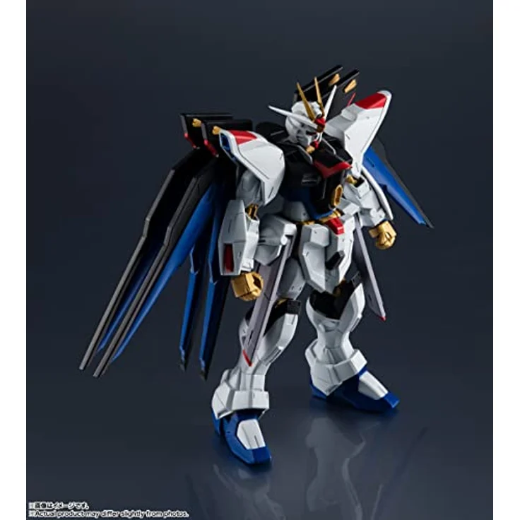 TAMASHII NATIONS BANDAI Mobile Suit Gundam Seed Destiny ZGMF-X20A Strike Freedom Gundam, 15 cm Sammelfigur aus schwarzem PVC – Bild 4