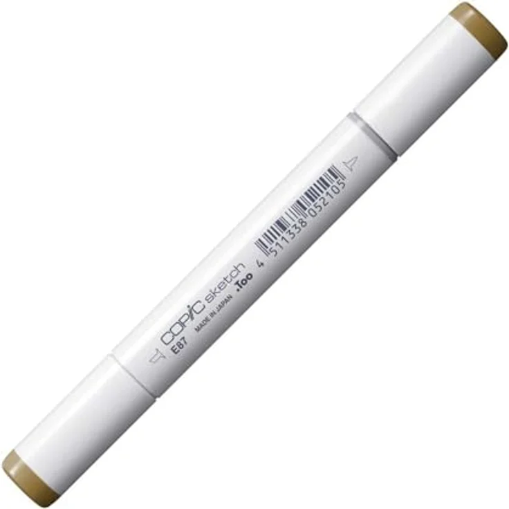 Copic COPIC Sketch Marker Typ E - 87, Fig, professioneller Pinselmarker mit Super-Brush- und Medium-Broad-Spitze, schnelltrocknend und nachfüllbar – Bild 4