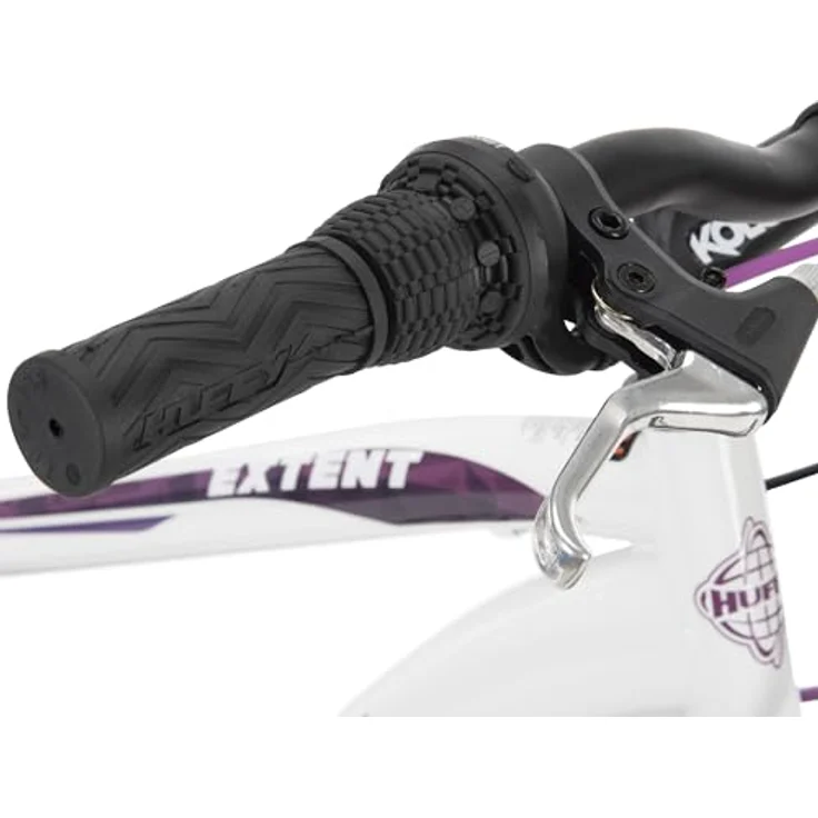 Huffy Extent Mountainbike, 66 cm Kinderfahrrad mit Federgabel und Scheibenbremse, schwarz – Bild 3