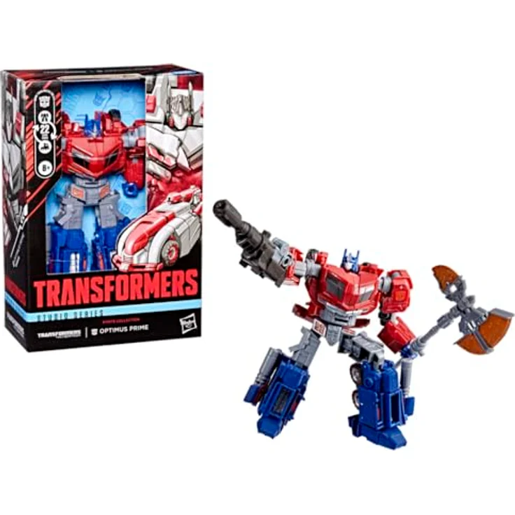 Hasbro Transformers War of Cybertron MTMTE Collection, Optimus Prime Actionfigur 16,5 cm mit beweglichen Gelenken und detailliertem Design – Bild 2