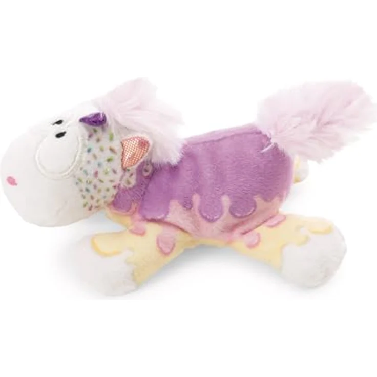 NICI MagNICI Einhorn Sweety Rainbow 12cm, weiß – Kuscheltier mit Magnet für Metalloberflächen – ideales Geschenk für Einhorn-Fans | 61902 – Bild 2