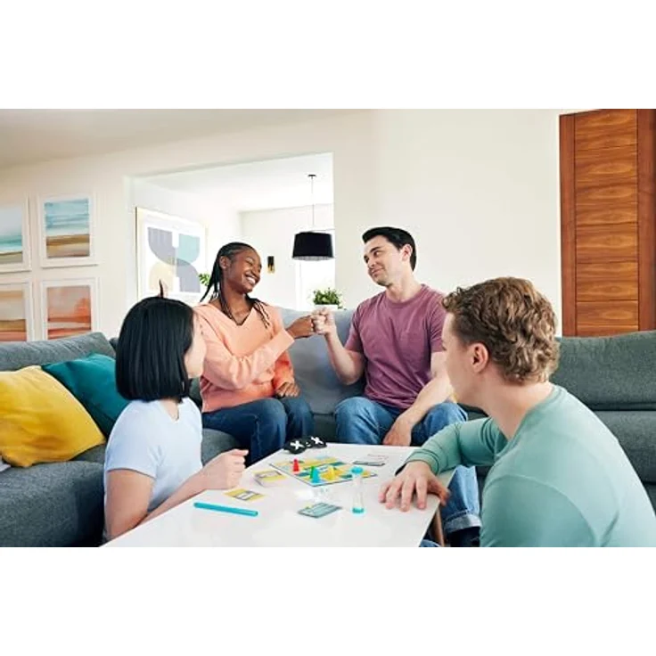 Mattel Wiped Out Partyspiel, Ratespiel mit 30 Sekunden Zeitlimit und interaktiven Hinweismöglichkeiten – Bild 2