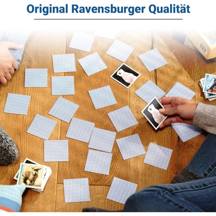 Ravensburger memory® 50 Jahre Blaues Dreieck, Brettspiel in Blau, 22463 – Bild 3