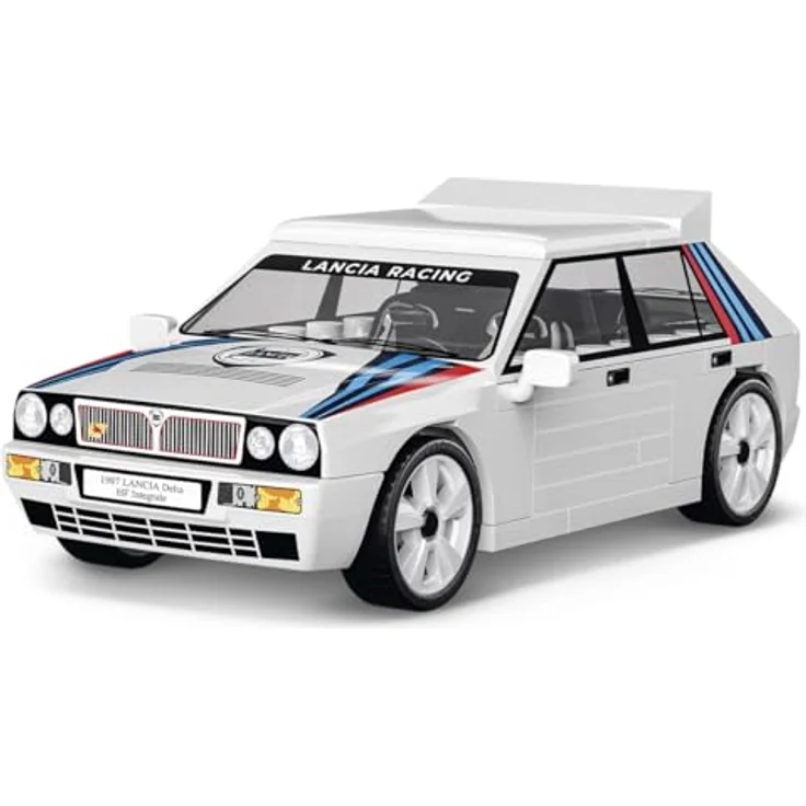 Cobi 24509, 1988 Lancia Delta HF Integrale, Klemmbaustein-Set zur Modellierung des ikonischen Rallyewagens – Bild 1