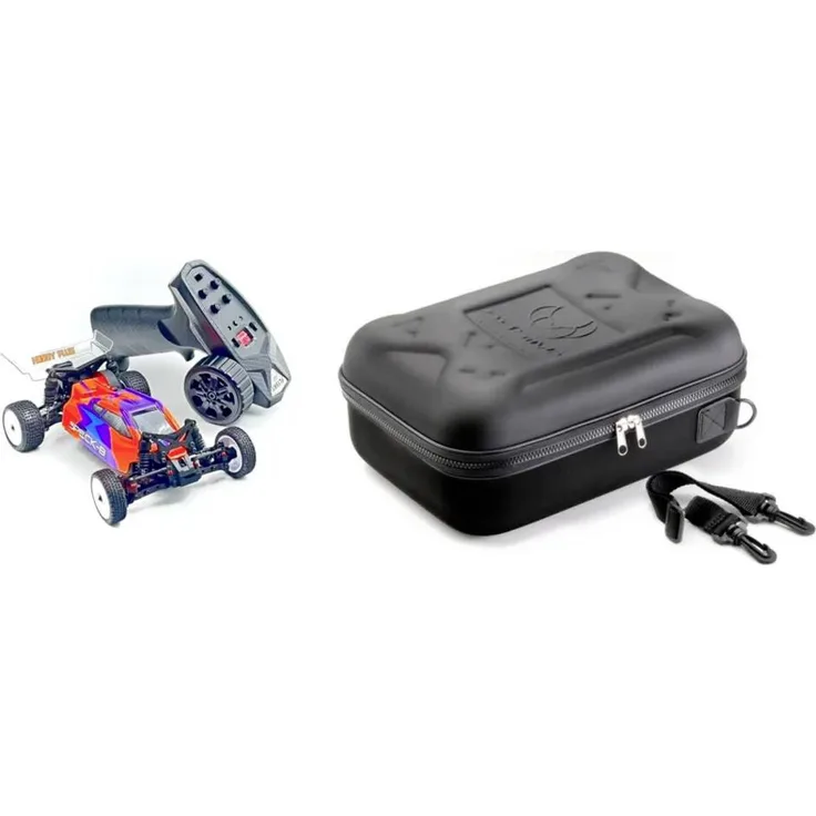 Hobby Plus Speck-B 1:24 2WD Buggy RTR, Elektro-Modellauto mit ölgefüllten Stoßdämpfern und 20 KM/H Höchstgeschwindigkeit, Razor Orange