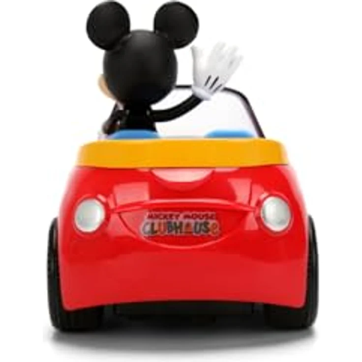 Jada Mickey Roadster 1:32, Ferngesteuertes Auto mit 2.4 GHz Funksteuerung, 14 cm Länge, geeignet ab 3 Jahren – Bild 4