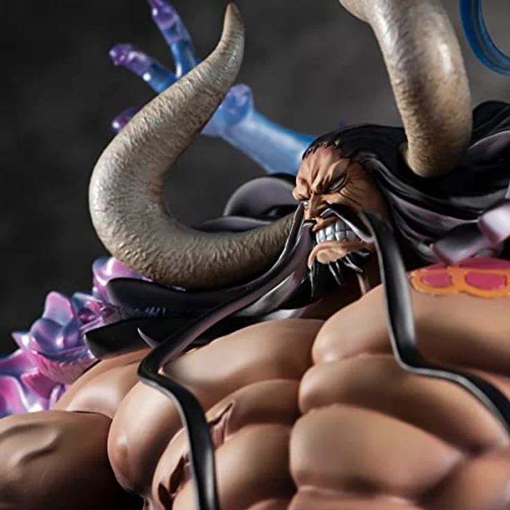 Megahouse One Piece Portrait Of Pirates WA-MAXIMUM PVC Statue Kaido the Beast, 38 cm, Super limited reprint – Bild 3