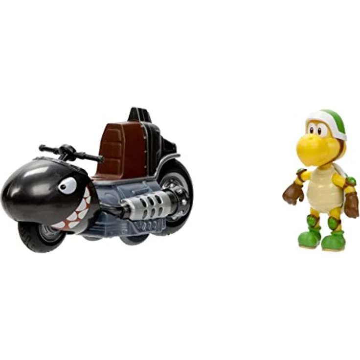 Jakks Pacific Super Mario – Figurka Koopa Troopa mit Kart, 6 cm Sammelfigur – Bild 5