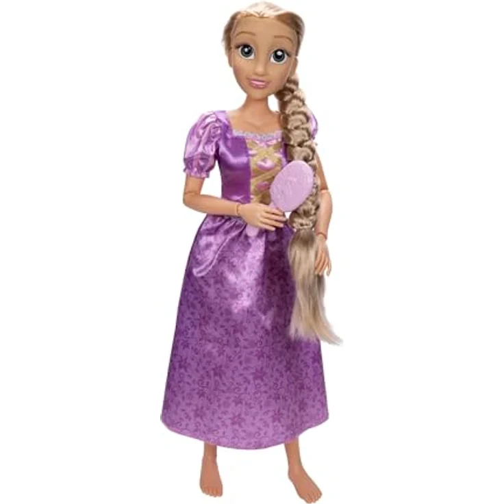 Jakks Pacific Disney Princess Rapunzel Playdate Puppe, ca. 80 cm, magische Abenteuerfigur – Bild 7