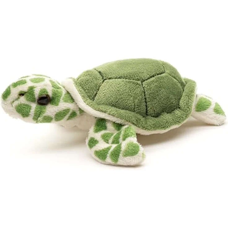 Uni-Toys Meeresschildkröte Plushie, 16 cm, hochwertig verarbeitet, nachhaltiges Füllmaterial, kuschelweich – Bild 4