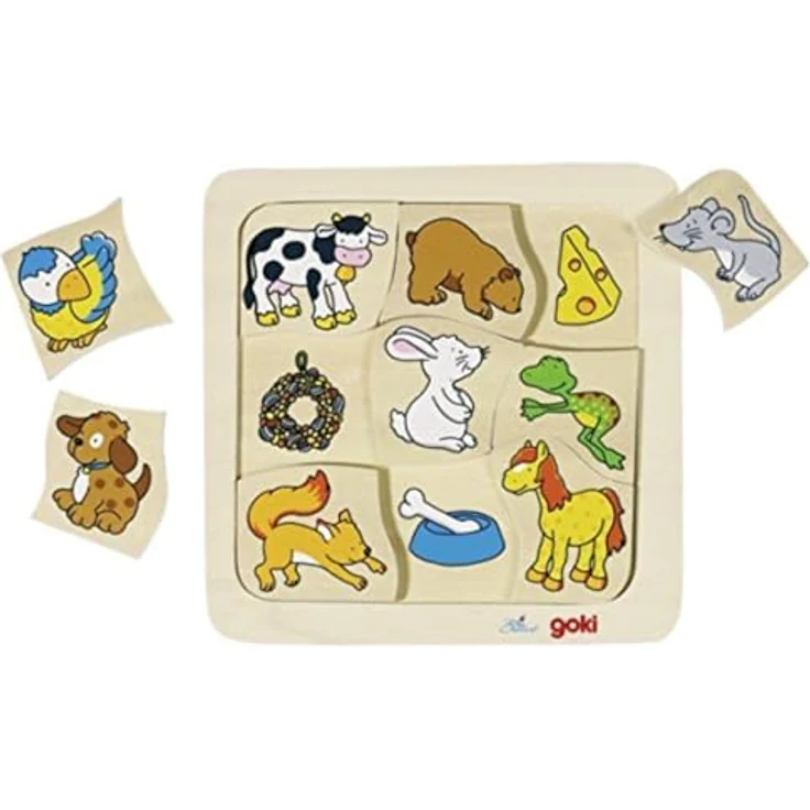 small foot 2211 Legespiel Wer frisst was – Bild 2
