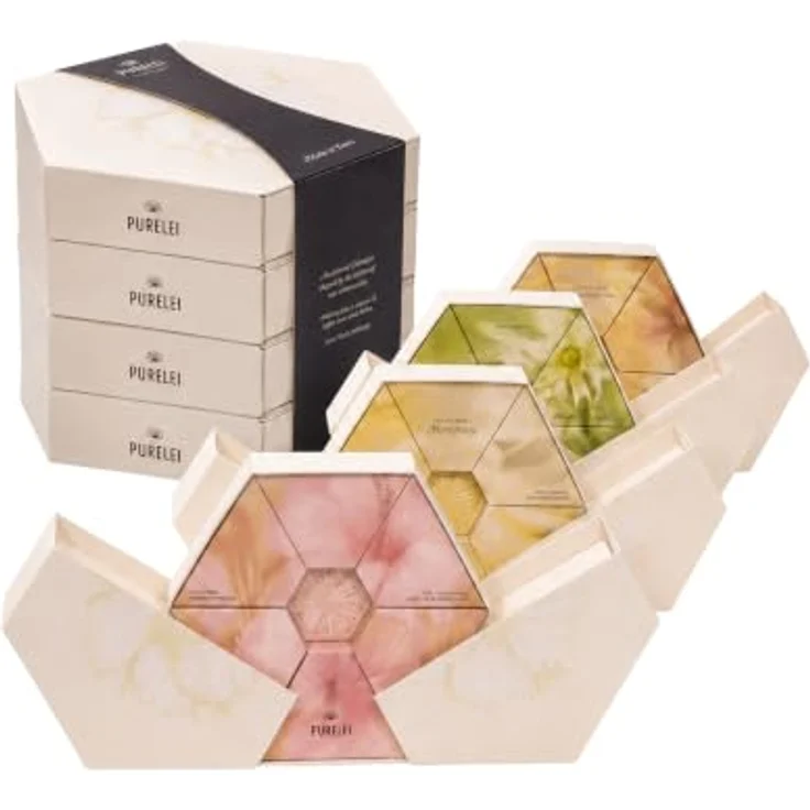 Purelei Schmuck Adventskalender 2026 für Frauen – 100% Edelstahl, Silber, bestehend aus 4 Modulen – Bild 1