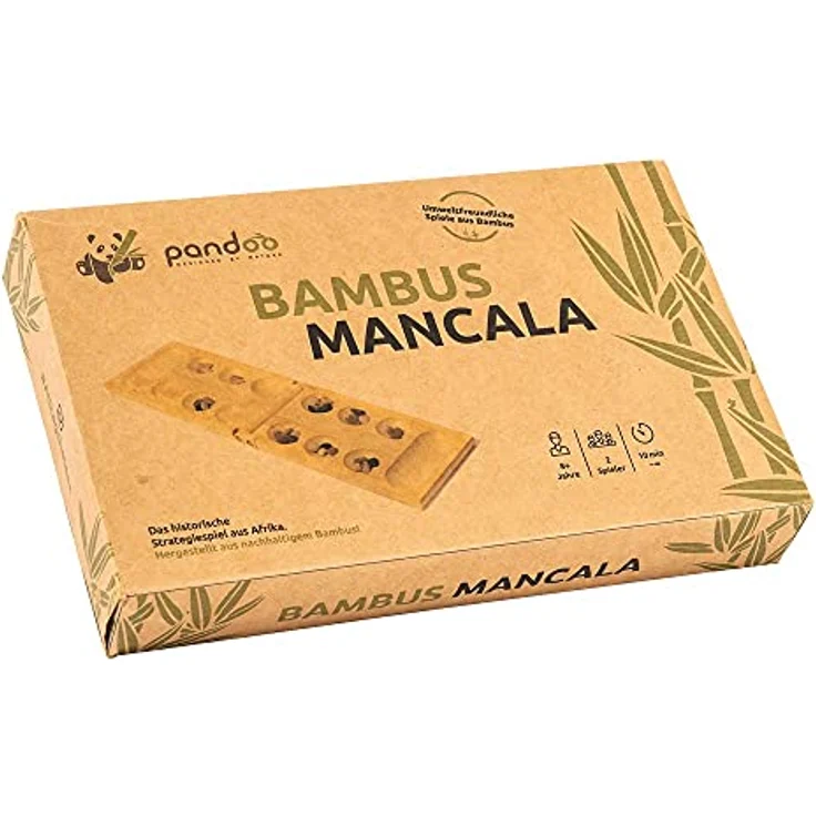 pandoo Spiel Mancala Bambus – Bild 5