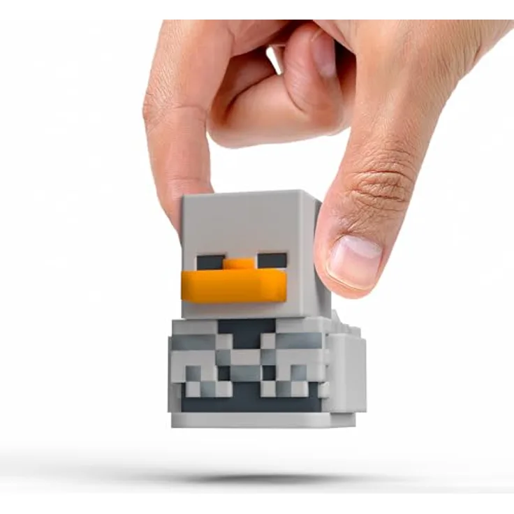 Numskull Minecraft Tubbz Mini PVC Figur Skeleton, 5 cm, hochwertige Sammlerfigur aus langlebigem PVC