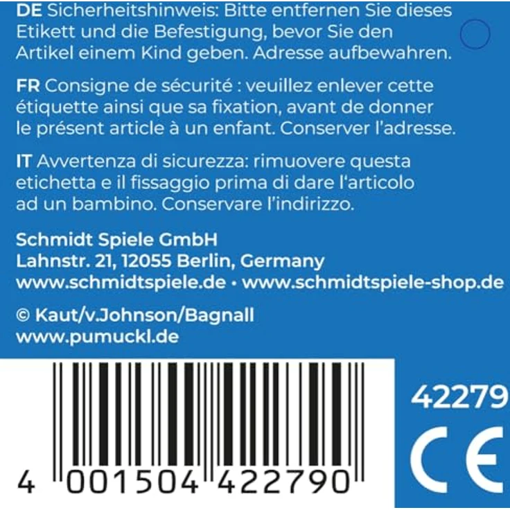 Schmidt Spiele Plüschfigur Pumuckel, Kuscheltier in Originaloptik, rot – Bild 3