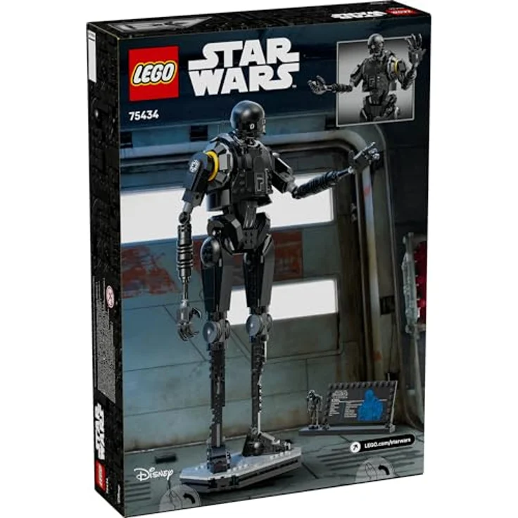 LEGO Star Wars™ 75434 Sicherheitsdroide K-2SO, Bausatz mit 845 Teilen, beweglichem Kopf und Armen, über 41 cm hoch, mehrfarbig – Bild 4