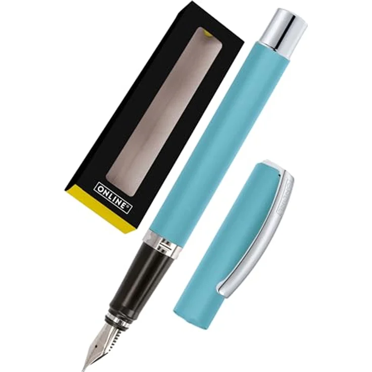 Online Pen Füller Vision Füllhalter aus Aluminium, Iridium-Feder, in Geschenkbox – Bild 2