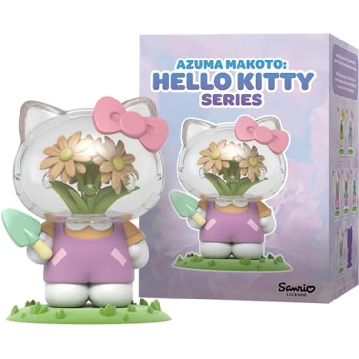 Mighty Jaxx Azuma Makoto x Sanrio: Hello Kitty Überraschungsbox-Sammelfigur, 10 cm, mit NFC-Token und Charakterkarte, zufälliger Charakter – Bild 3
