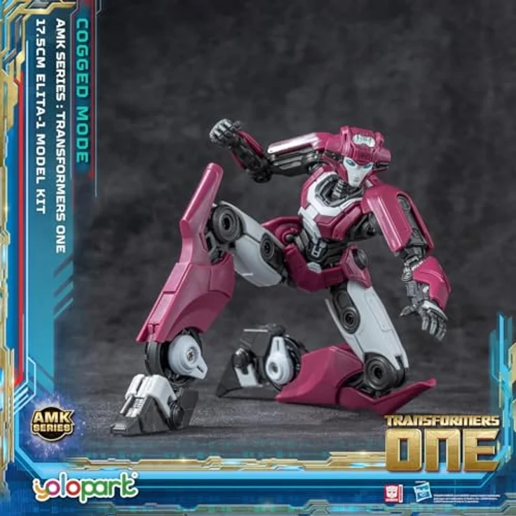 Yolopark Transformers 8 AMK Series Plastic Model Kit Elita-1, 20 cm komplett beweglich Actionfigur – Bild 8