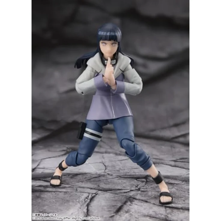 Bandai Tamashii Nations Naruto S.H.Figuarts Actionfigur Hinata Hyuga, 13 cm, inkl. Zubehör, Virtuous Byakugan – Bild 4