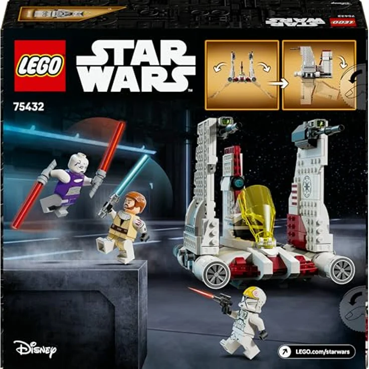 LEGO Star Wars 75432 V-19 Torrent-Sternjäger, 567-teiliges Set mit beweglichen Flügeln und Shootern, für Kinder ab 9 Jahren – Bild 7