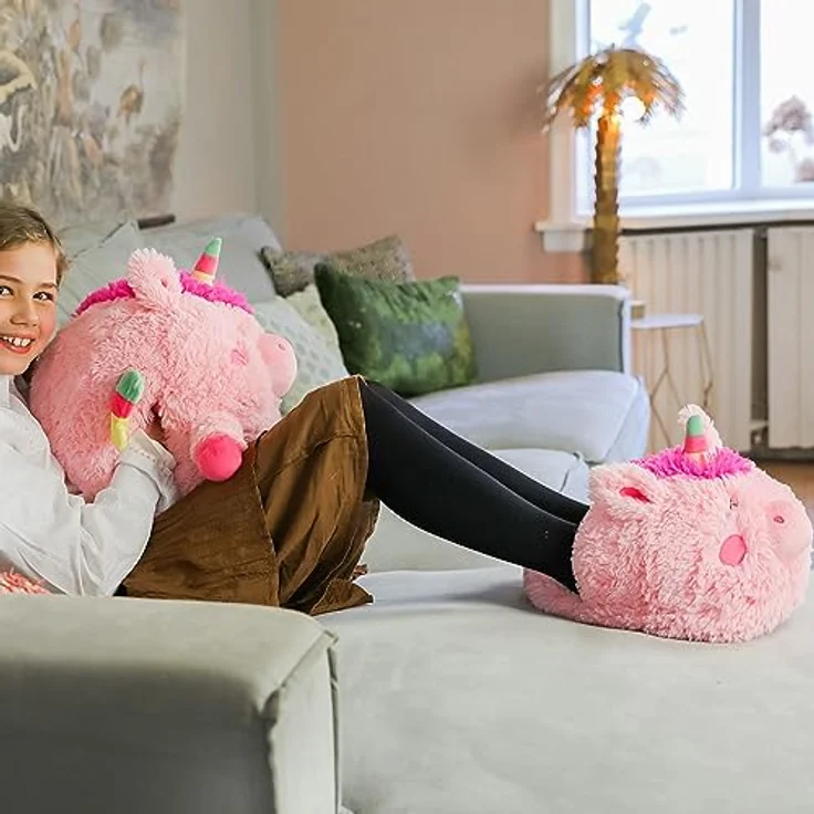 Cozy NOXXIEZ Fußwärmer - Einhorn – Bild 4