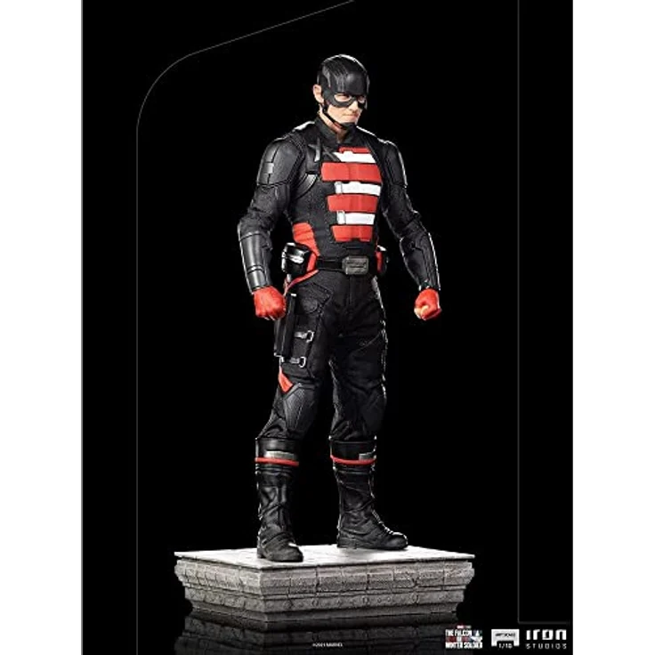Iron Studios The Falcon and The Winter Soldier, 1/10 Art Scale John Walker (U.S. Agent) Statue, 22 cm aus Polystone und PVC – Bild 5