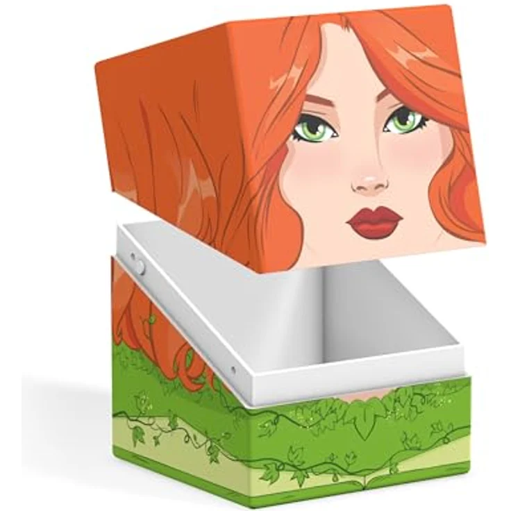 Squaroes Squaroe Batman: Gotham City GC012 - Poison Ivy, Deck-Box für bis zu 100 Sammelkarten, hergestellt aus 78% erneuerbaren Rohstoffen – Bild 4