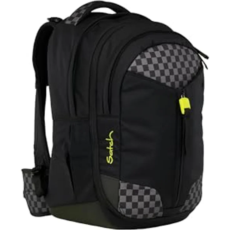 Satch Schulrucksack match, erweiterbarer Rucksack mit 5 Liter Volumenerweiterung, ergonomisch anpassbar, reflektierend, gepolstertes Laptop- und Tablet-Fach, aus 23 recycelten PET-Flaschen – Bild 2