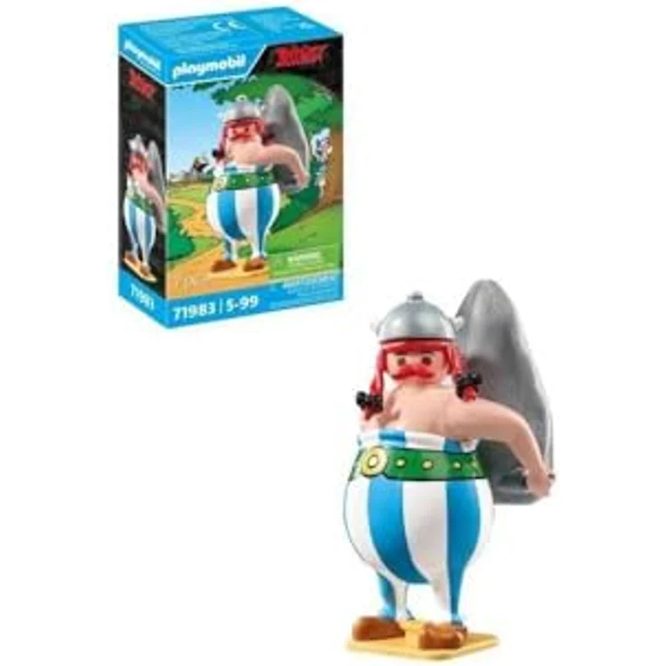PLAYMOBIL 71983 Asterix: Obelix mit Hinkelstein, Sammelfigur für kreatives Spielen – Bild 3