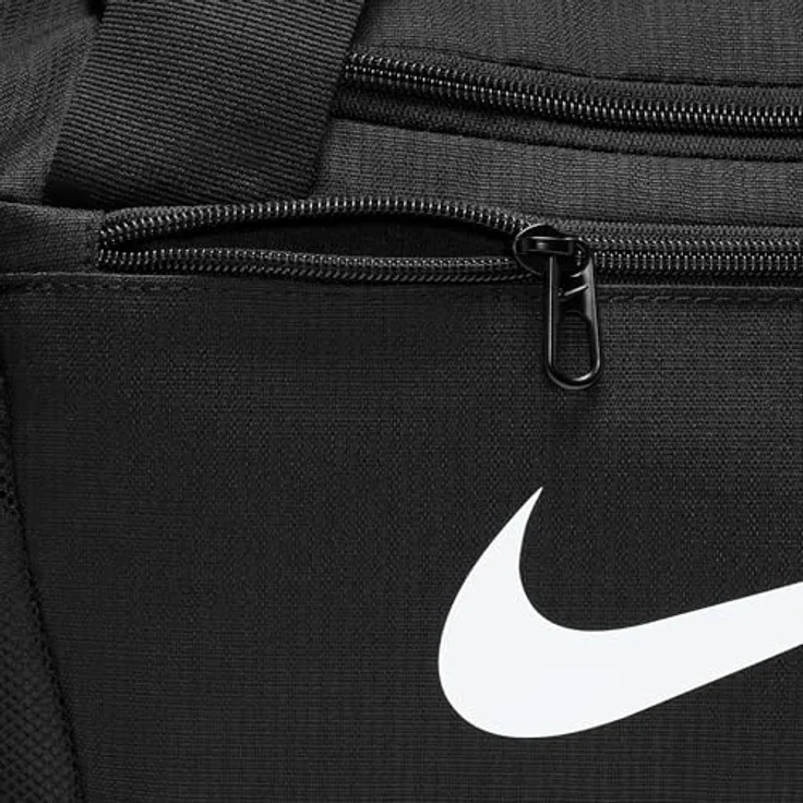Nike Sporttasche Brasilia - Sporttasche (XS, 25 l) - Schwarz/Weiß - Mit separatem Fach für Schuhe und verschwitzte Kleidung – Bild 8