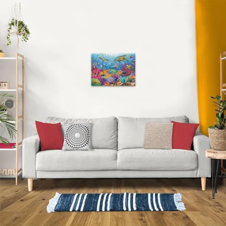 Ravensburger Puzzle 12000197, Tauchspaß Unterwasser, 500 Teile im Format 49,30 cm x 36,20 cm, ab 12 Jahren geeignet – Bild 5