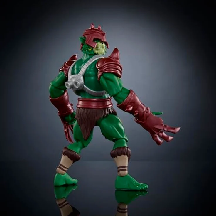 Masters of the Universe Origins & Thundercats Battle Cat-Man Actionfigur, 14 cm, beweglich mit Kampfkrallen und Mini-Comic, JFW95 – Bild 5