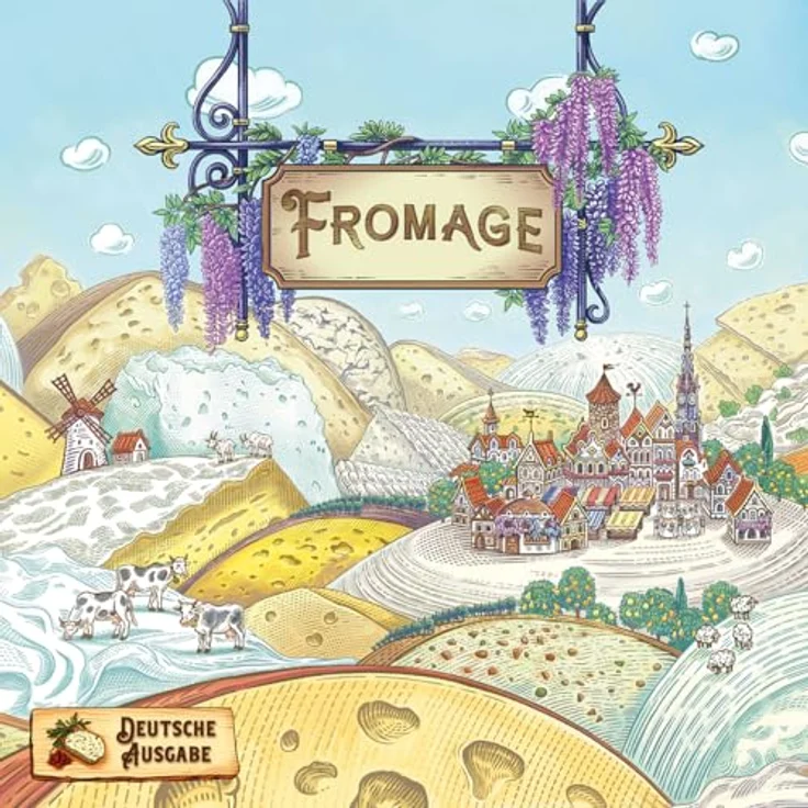Road to Infamy Fromage, Kennerspiel und Strategiespiel für 1-4 Spieler, ab 14 Jahren, 40 Minuten Spielzeit, Deutsch – Bild 2