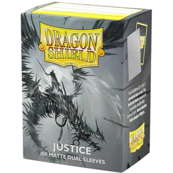 Arcane Tinmen ApS ART15061 Dragon Shield: Matte – Dual Justice (100) – Bild 2