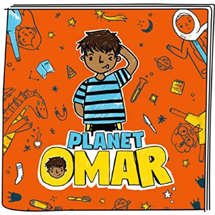 tonies Planet Omar – Unfallproblem-Magnet, Audio-Charakter für Toniebox, interaktive Kindergeschichte, ca. 104 Minuten Laufzeit, robust und handbemalt – Bild 4