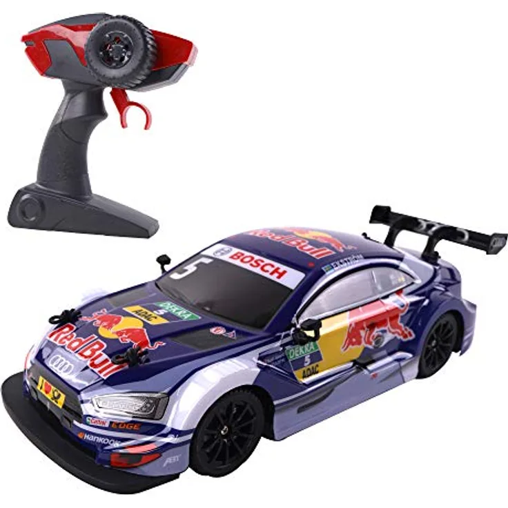 TURBO CHALLENGE - Audi Red Bull Racing - RC Prestige - 096016 - Ferngesteuertes Auto - Blau - 1/16 - Batterien Nicht enthalten - Kunststoff - Ab 6 Jahren