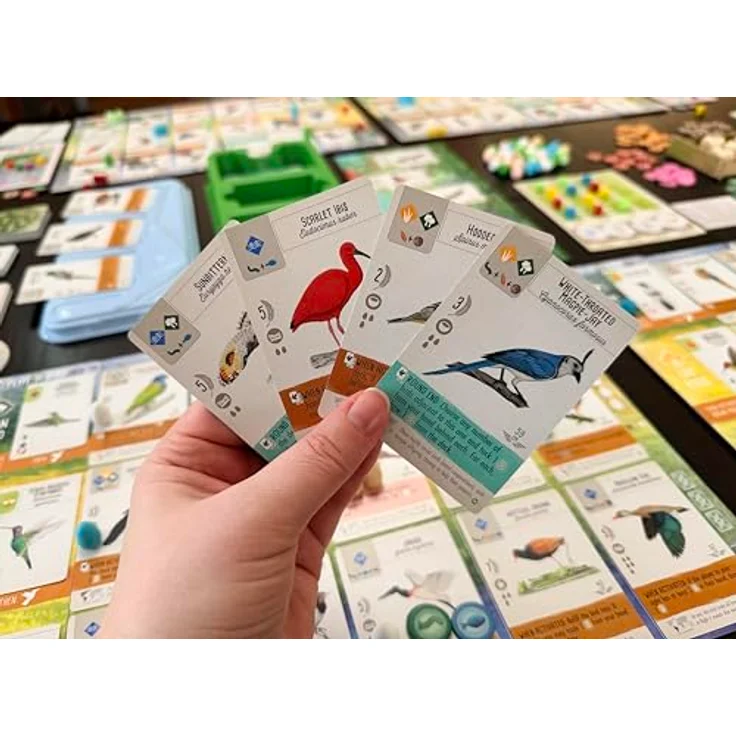 Stonemaier Games Wingspan Americas Erweiterung, Brettspiel mit Vögeln aus Mexiko, Mittel- und Südamerika, für 1-5 Spieler – Bild 2