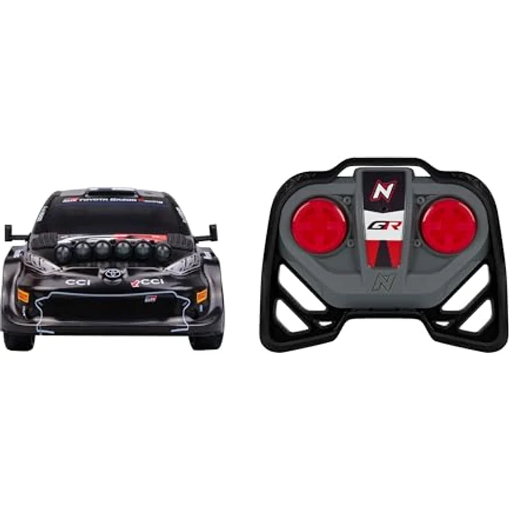 M MOLTO GR Toyota Rally 1:18 – Ferngesteuertes Auto, Nachbildung Kalle Rovanperä, hohe Geschwindigkeit, lenkbar, spielfertig für Kinder und Jugendliche – Bild 2