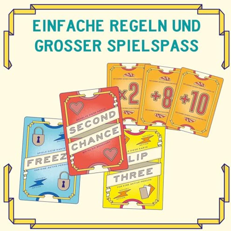 Kosmos Flip 7 Kartenspiel, aufregendes Sammelspiel für 2-6 Spieler – Bild 6