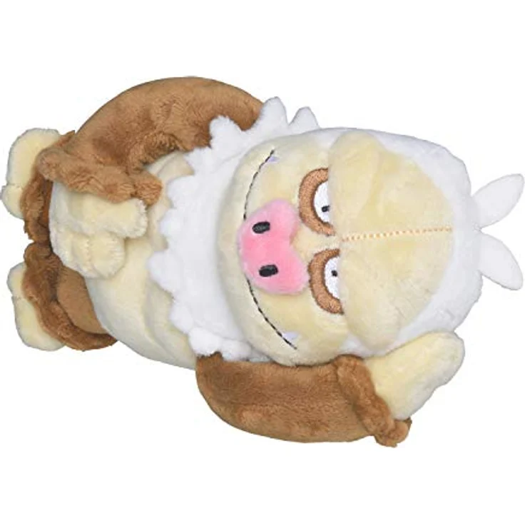 Tinisu Pokemon Letarking Kuscheltier, 17,5 cm Plüsch Slaking Sitting Cuties mit Mikroperlenfüllung – Bild 2