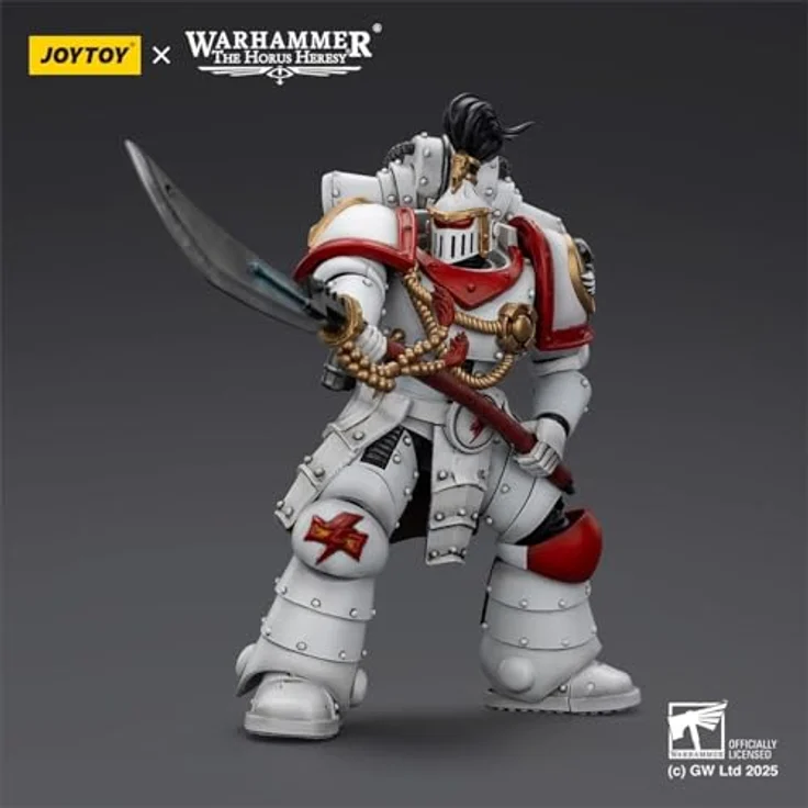 JOYTOY Warhammer The Horus Heresy Actionfigur White Scars Legion Praetor, 12 cm mit Zubehör – Bild 4