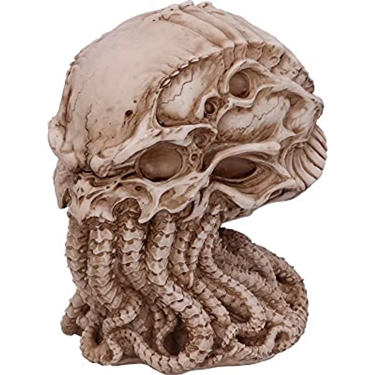 Nemesis Now Cthulhu Figur Skull, 20 cm handbemalt aus Resin, offiziell lizenziert – Bild 2