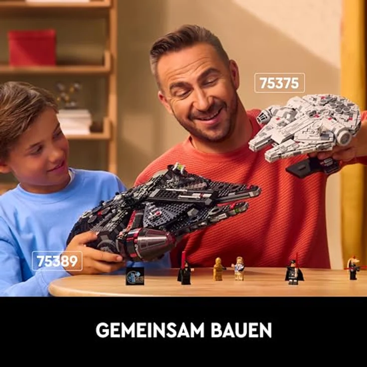 LEGO® Konstruktionsspielsteine Millennium Falcon™ LEGO (75375), LEGO® Star Wars™, (921 St), Made in Europe – Bild 8