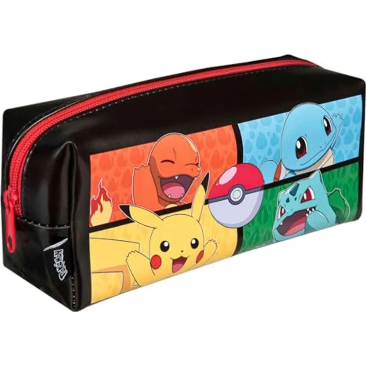 Undercover Pokémon Schlamperetui, geräumiges Mäppchen für Schule und Freizeit mit coolem Pokémon Motiv – Bild 1