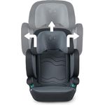 Kinderkraft XPAND 2 i-Size Kindersitz 100-150 cm, Kinderautositz, Höchste Sicherheitsstandards, Einfacher Montage mit ISOFIX, Hochwertige Materialien, Einstellung der Kopfstütze und Breite, Schwarz