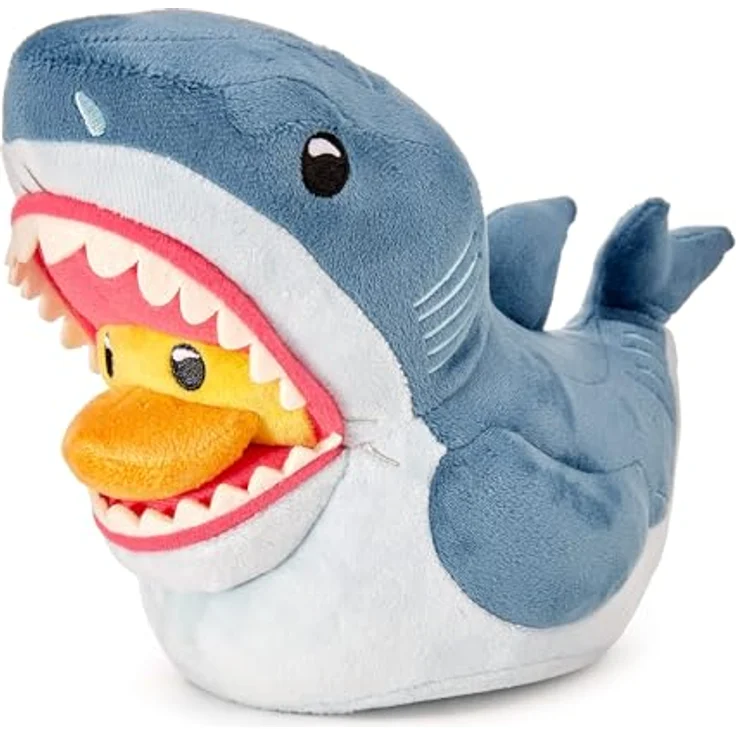 TUBBZ Bruce Plüsch-Gummiente, offizielles Jaws Merchandise, 20cm, Maschinenwaschbar, ideal für Sammler und Fans – Bild 1