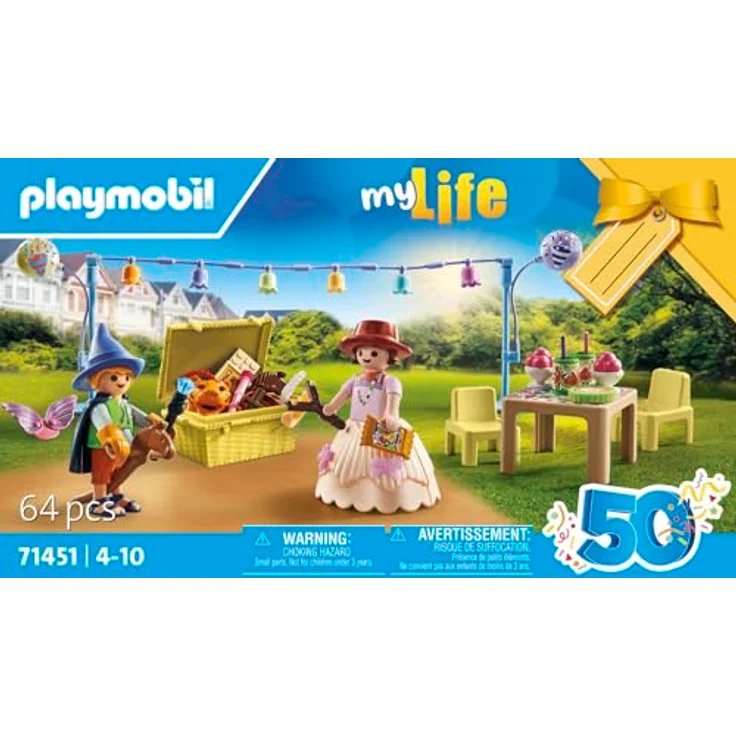 Playmobil® Konstruktions-Spielset Kostümparty (71451), City Life, (64 St), Made in Europe – Bild 5