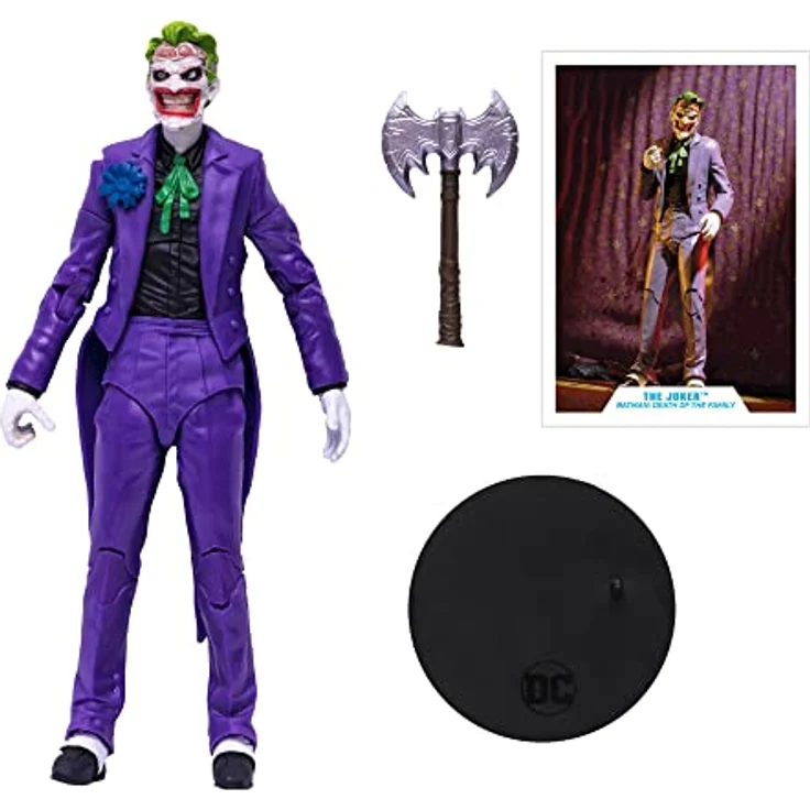McFarlane DC Multiverse Actionfigur The Joker (Death of The Family) 18 cm – Bild 9